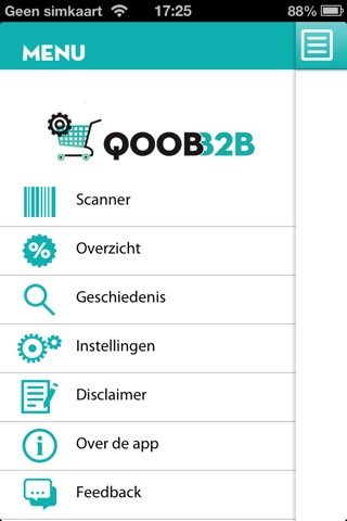 QooB2B Beheerapp screenshot 3