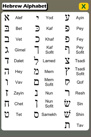 Learn Hebrew with Pairs screenshot 2