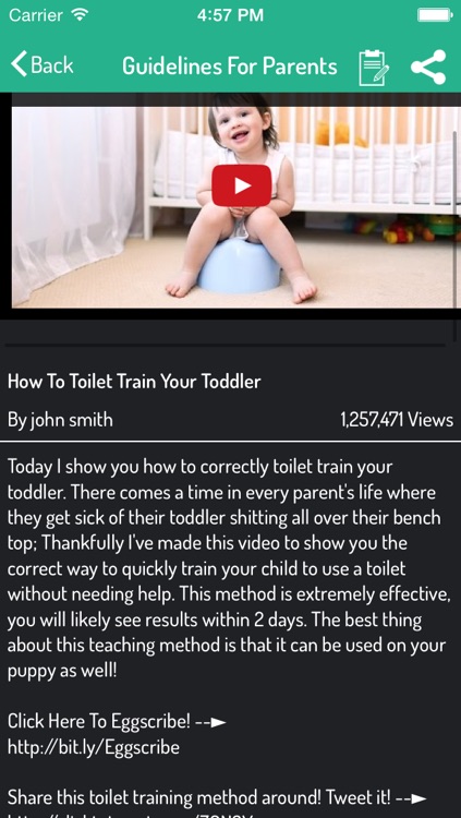 Kids Potty Training