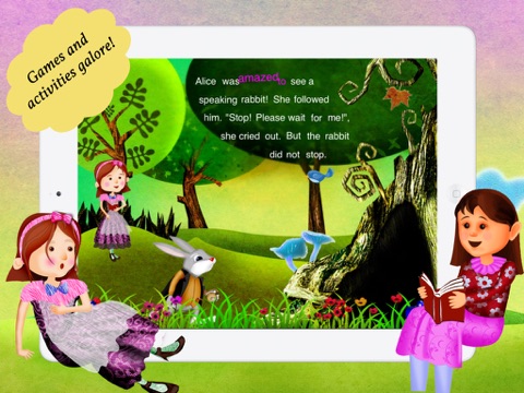 Alice in Wonderland for children by Story Time screenshot 2