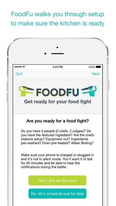 How to cancel & delete FoodFu Cooking Competition from iphone & ipad 2