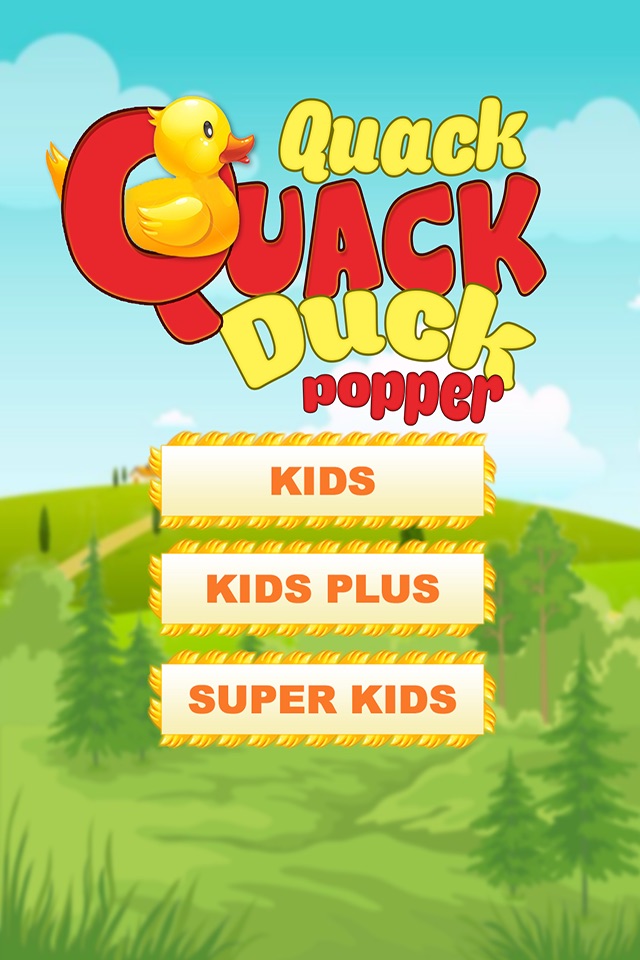 Quack Quack Duck Popper- Fun Kids Balloon Popping Game screenshot 3