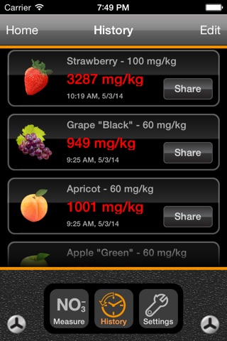 ITERIUM Food Tester screenshot 3