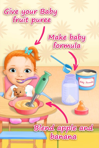 Sweet Baby Girl Newborn Baby Care - Kids Game screenshot 3