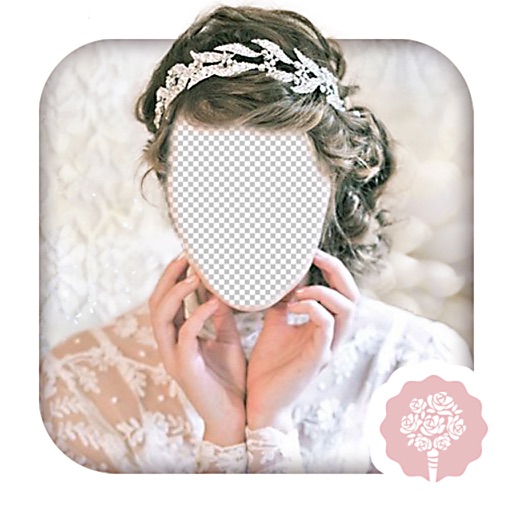 Bridal Hair Do and Accessories Photo Montage FREE icon