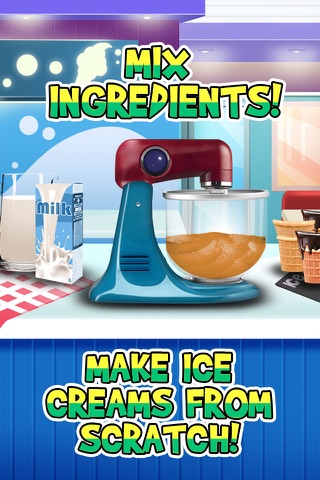 Awesome Ice Cream Parlor Maker - Frozen Jelly Dessert screenshot 2