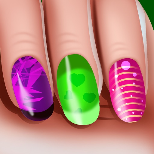 `Awesome Nails Salon Dress Up - Girl Beauty Makeover Spa Free iOS App