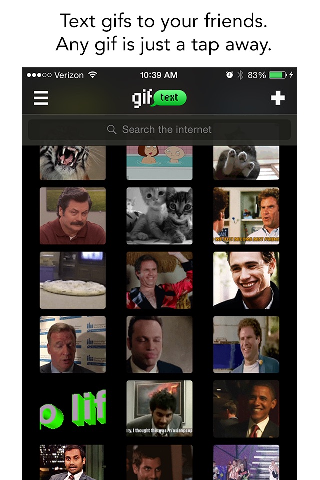 gif text : animated sms messaging and memes screenshot 4