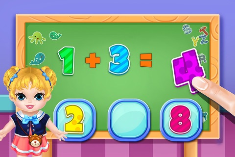 Baby School - Kids Kindergarten Learning Games screenshot 3