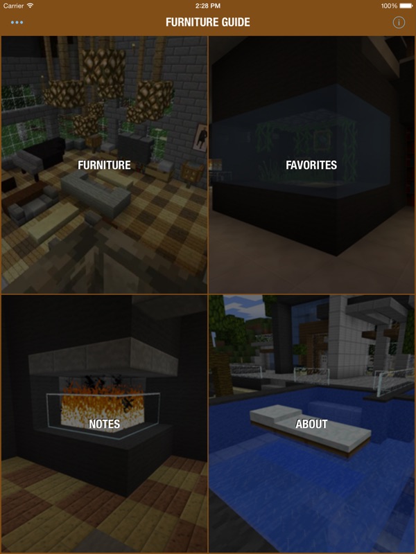Furniture Guide For Minecraft Craft Amazing Furniture For Your