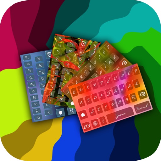 Cool Custom Keyboard - South America Flags and Photo Backgrounds