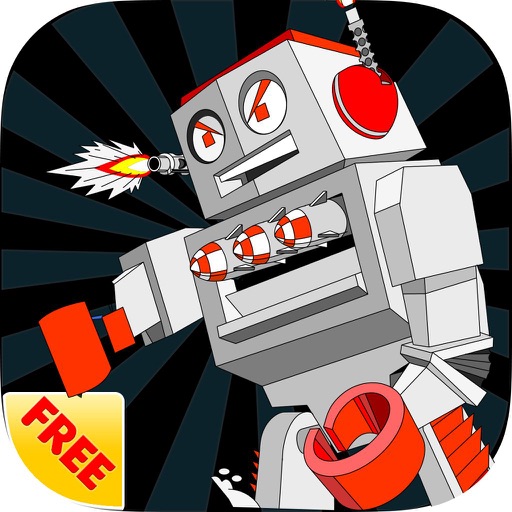 Robot attack transform dynamite into napalm explosion challenge 2k14 FREE by The Other Games iOS App