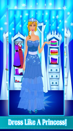 Ice Movie Princess Style Fashion Dress U