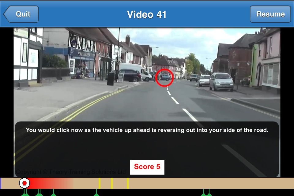 Driving Theory 4 All - Hazard Perception Videos Vol 6 for UK Driving Theory Test - Free screenshot 4