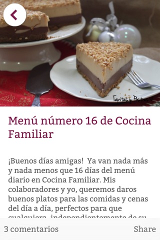 Cocina Familiar - Recetas screenshot 4