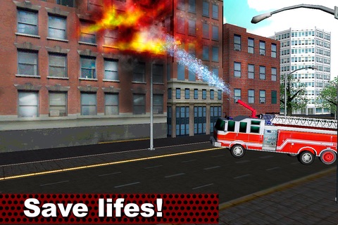 Fire Truck Emergency Driver 3D screenshot 3