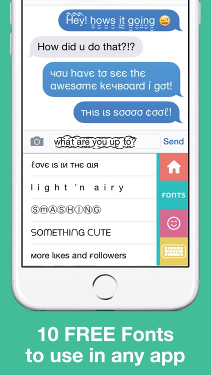 FunKey Free: beautiful color keyboard with fonts