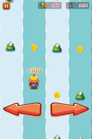 Skate Girl - Snow & Ice Speed Wheel Sport Game screenshot 2