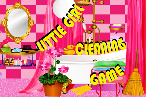 Little Girl Clean Up Game screenshot 4