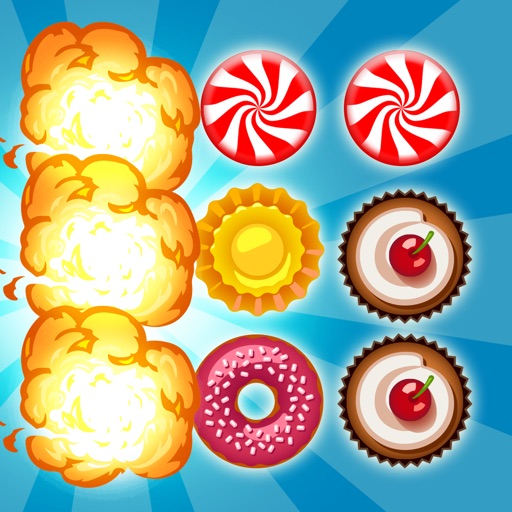 A Candy Land Pop Mania Free - A Match and Crush Craze icon