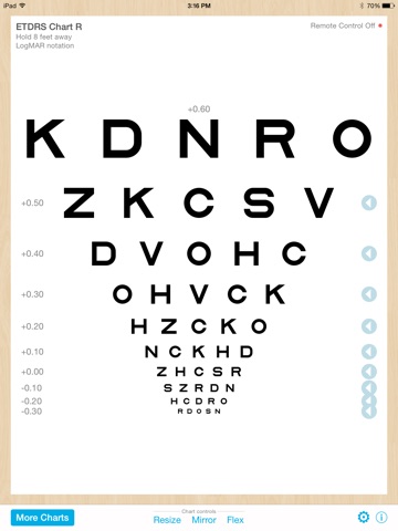 Eye Chart Professional screenshot 4