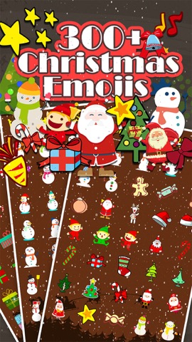 Merry Christmas Emoji - Holiday Emoticon Stickers & Emojis Icons for Message Greetingのおすすめ画像1