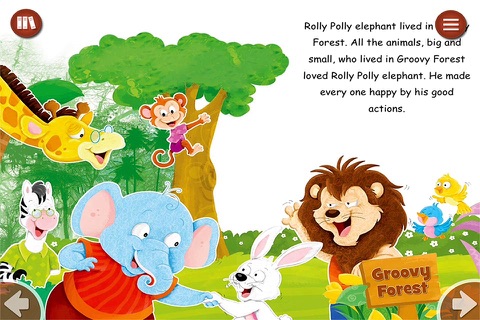Loveable Rolly Polly - Interactive Reading Planet series Story authored by Sheetal Sharma screenshot 2