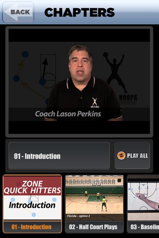 Zone Offense Quick Hitters: Scoring Playbook - with Coach Lason Perkins - Full Court Basketball Training Instruction screenshot 2