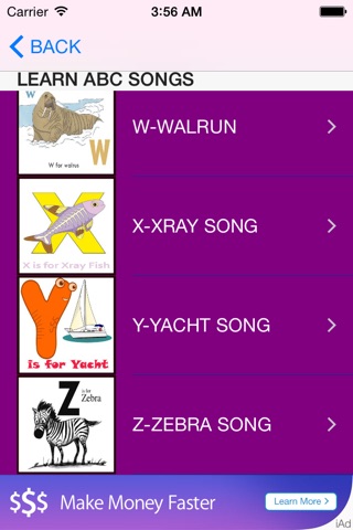 Learn ABC Songs Free screenshot 3
