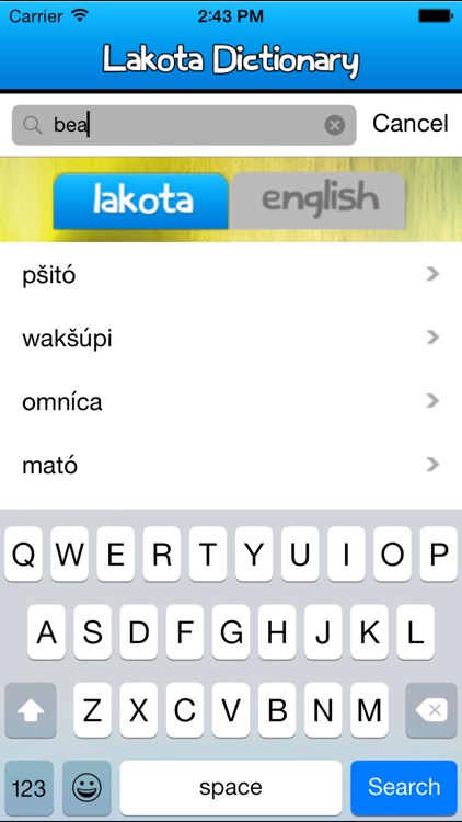 Lakota Dictionary screenshot-4