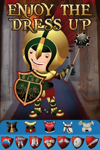 My Brave Knight The Dress Up Game Advert Free Edition screenshot 3