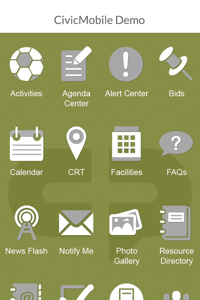 CivicMobile Demo screenshot 2