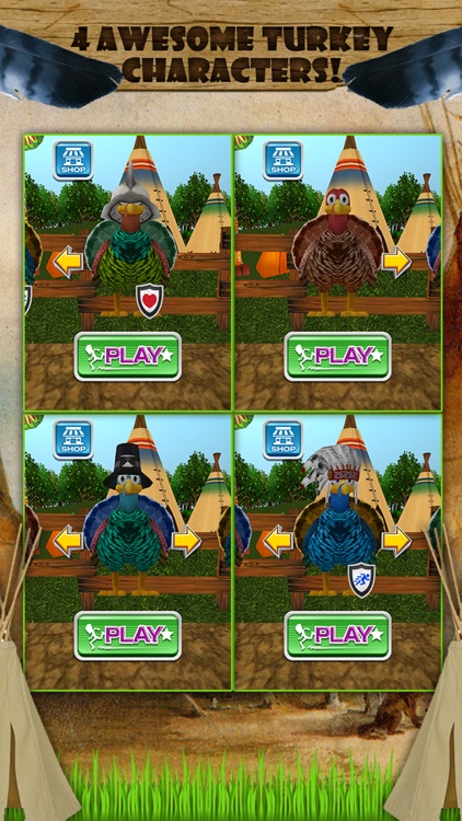 3D Turkey Run Thanksgiving Runner Game PRO