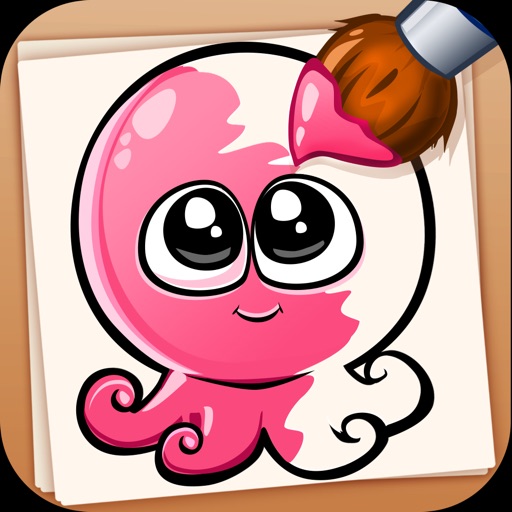 Baby Coloring Book Prof icon