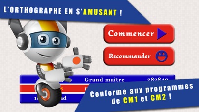 How to cancel & delete Orthographe - Francais CM1 & CM2 - ObjectifZeroFaute from iphone & ipad 1