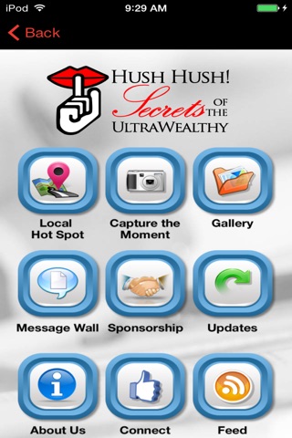 Hush Events screenshot 2