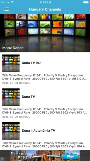 Hungary TV Channels Sat Info(圖2)-速報App