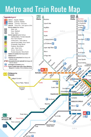 Rome Vatican travel guide and offline city map - italy ATAC Trenitalia metro subway maps & guides screenshot 4