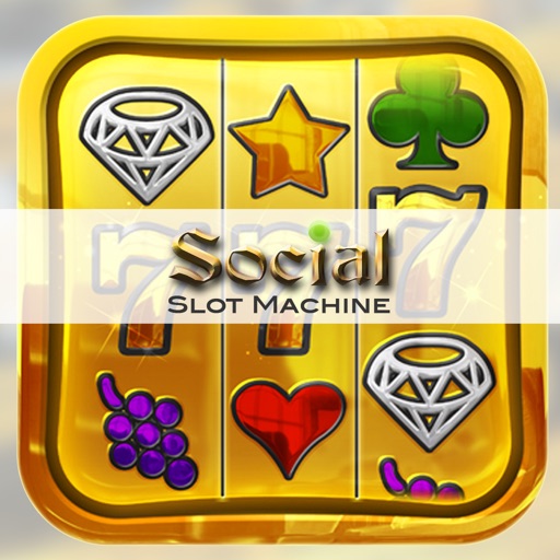 Social Slot Machine Icon