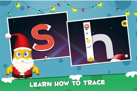 Icky Snow Trace - Learn to trace Upper and Lowercase ABC - Lesson 2 of 3 screenshot 2