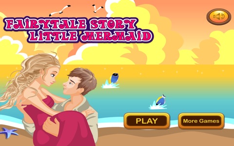 Fairytale Story Little Mermaid - romantic puzzle game with prince and princess screenshot 3