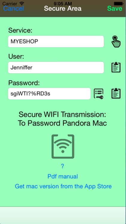 Password Pandora