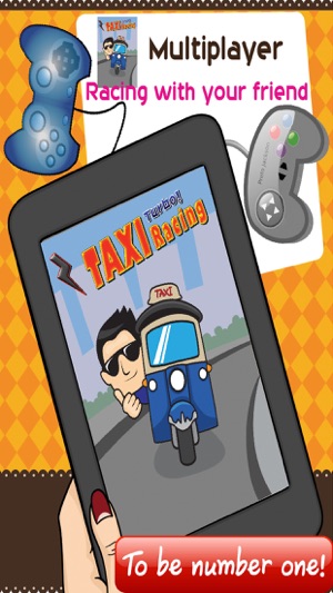 Taxi Racing Gone - Free Crazy Tuk Tuk Race Game(圖1)-速報App