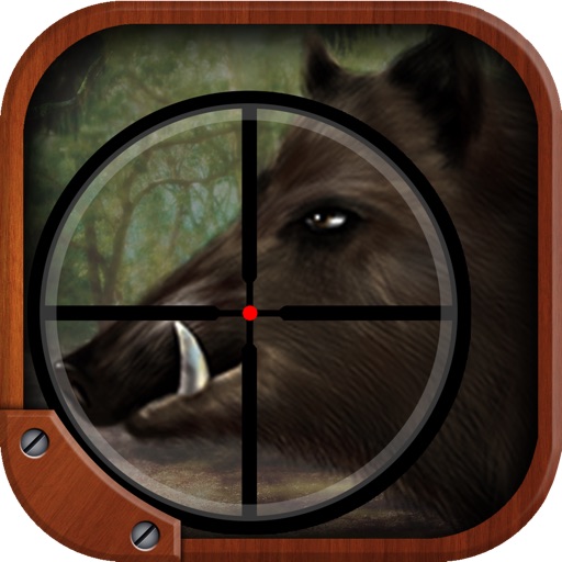 Boar Hunting Sniper Game with Real Riffle Adventure Simulation FPS Games FREE Icon