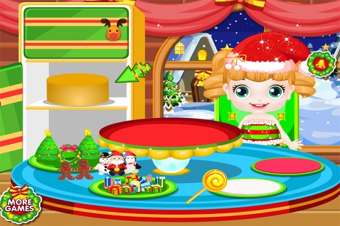 Baby Christmas Cake - Christmas Games screenshot 3