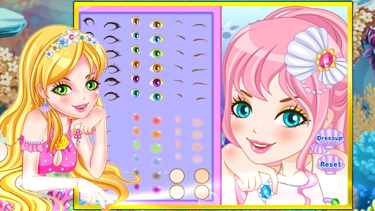 Mermaid princess party dressup screenshot-4