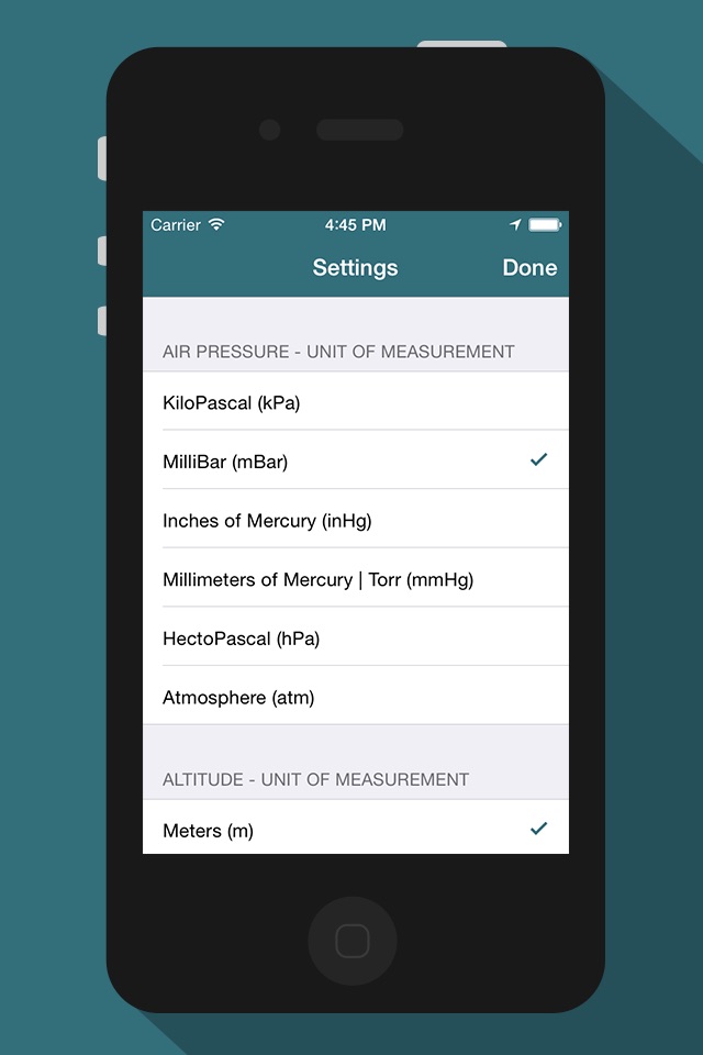 Bar-o-Meter - Altimeter & Barometer screenshot 4