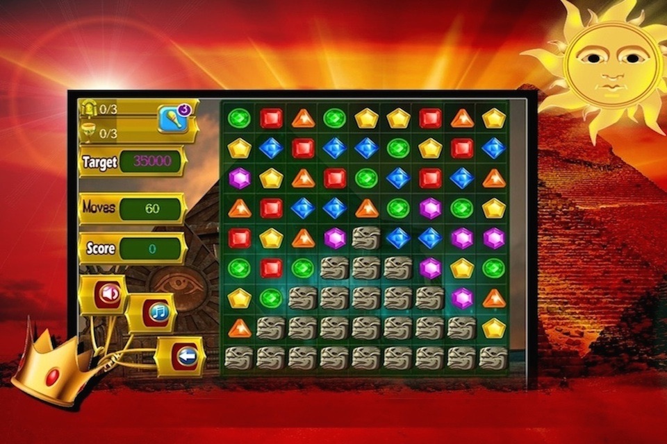 5 Matching Diamond Puzzle Quest screenshot 3