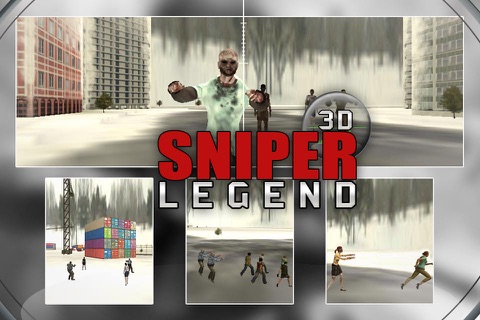 Sniper Legend Lone Survivor: Zombie Apocalypse 3D screenshot 3