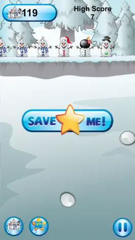 Game screenshot Frozen Snowman Knockdown apk